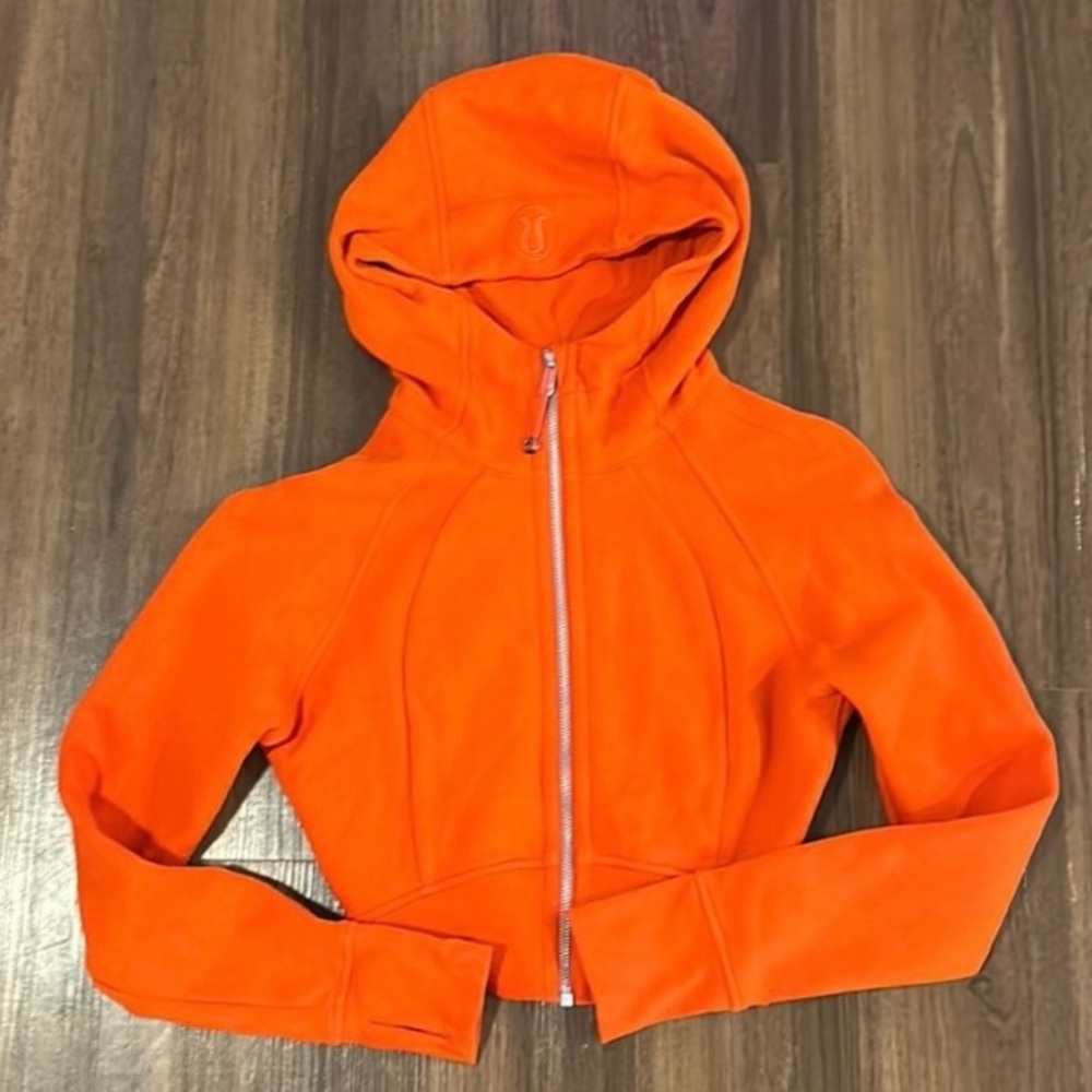 Lululemon Scuba Full Zip Crop Hoodie